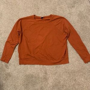 Rusty Orange sweater Size Large